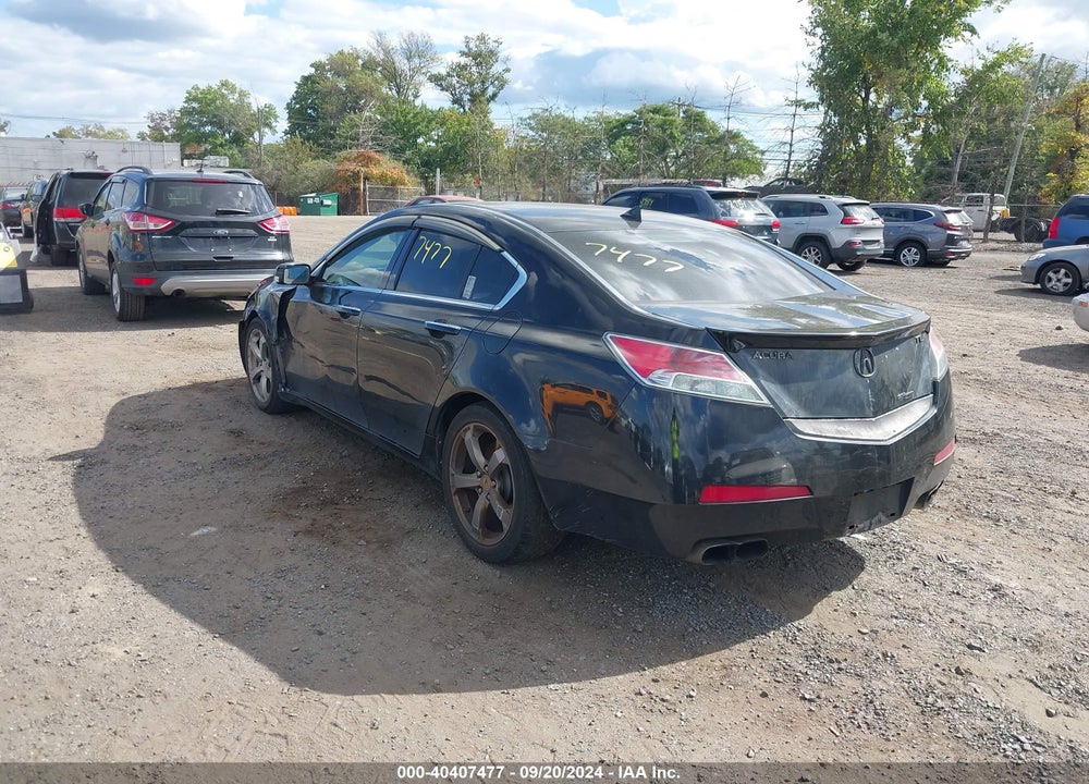 2011 ACURA TL 3.7 VIN: 19UUA9F51BA002876