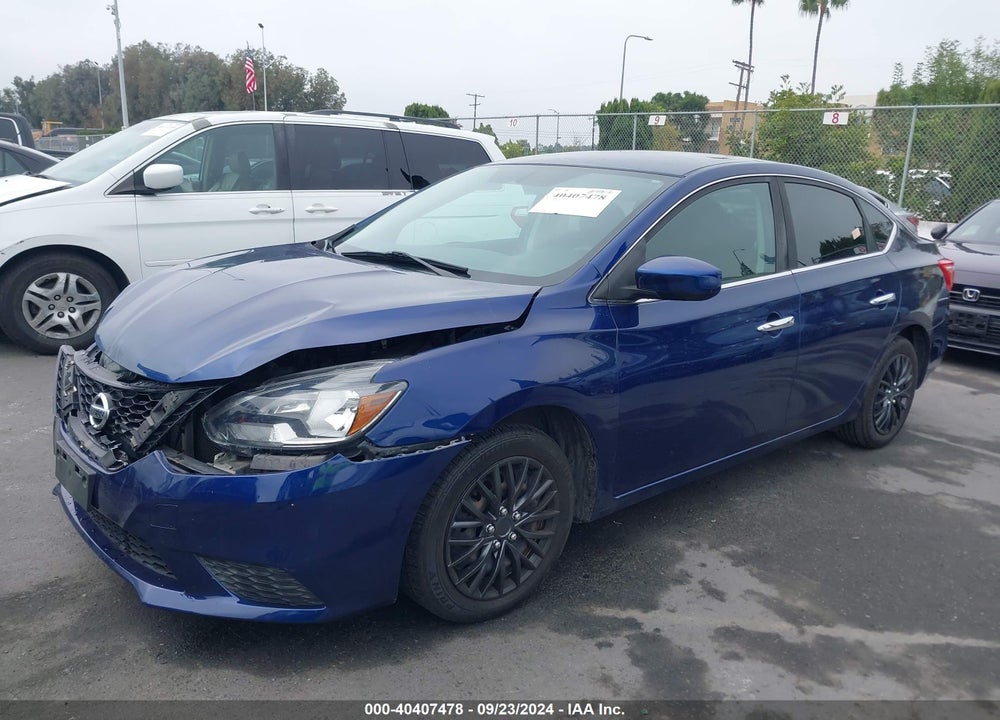 2017 NISSAN SENTRA SV VIN: 3N1AB7AP5HY309888