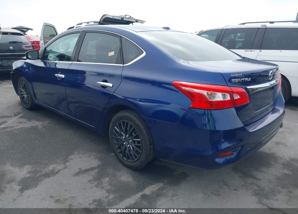2017 NISSAN SENTRA SV VIN: 3N1AB7AP5HY309888