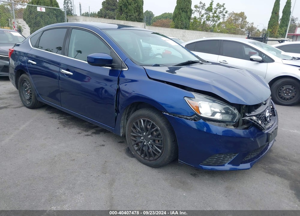 2017 NISSAN SENTRA SV VIN: 3N1AB7AP5HY309888