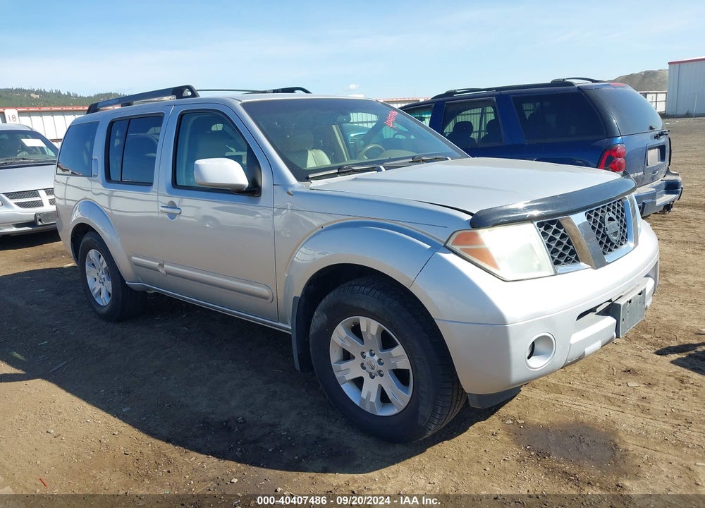 2006 NISSAN PATHFINDER LE VIN: 5N1AR18W36C653661