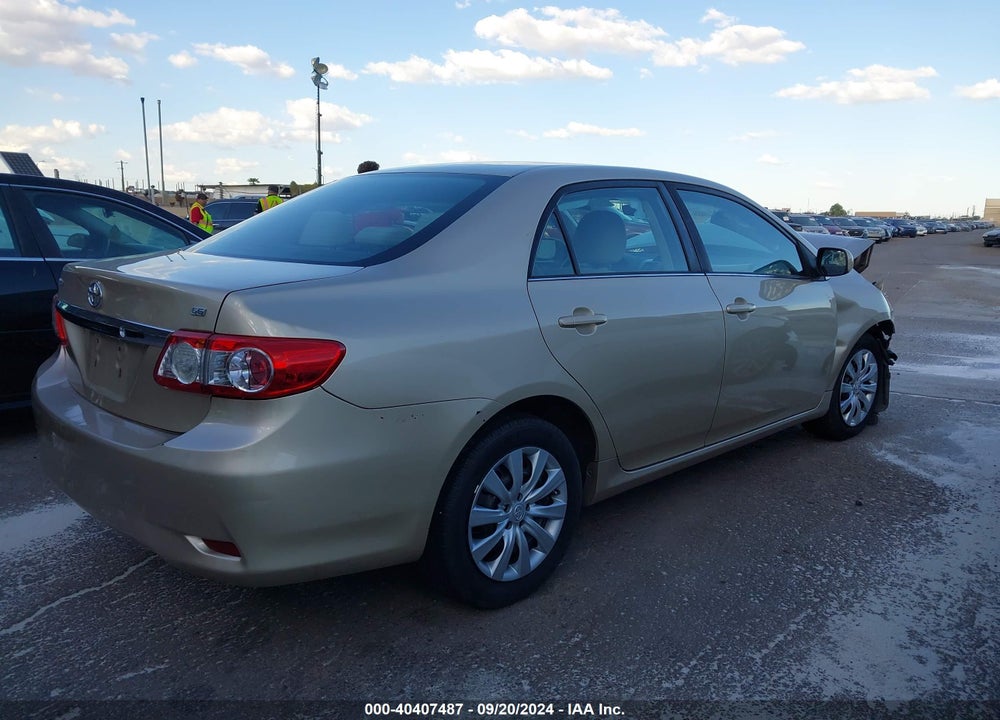 2013 TOYOTA COROLLA LE VIN: 5YFBU4EE5DP077810