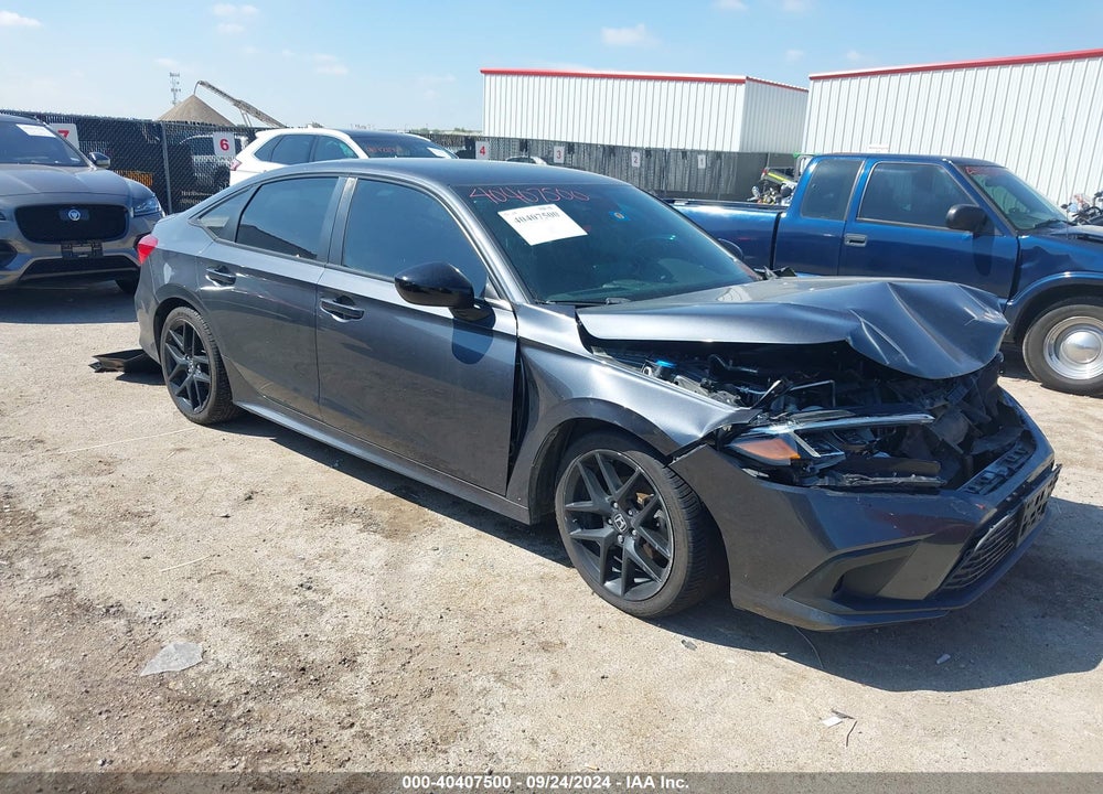 2022 HONDA CIVIC SPORT VIN: 2HGFE2F51NH543209