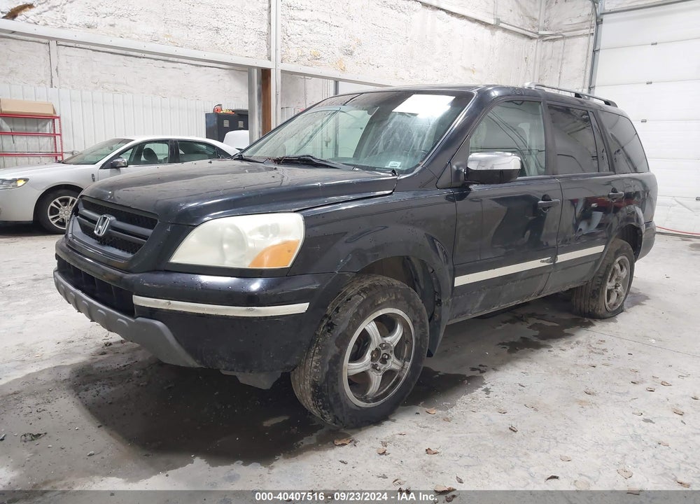 2005 HONDA PILOT EX-L VIN: 2HKYF18695H525472