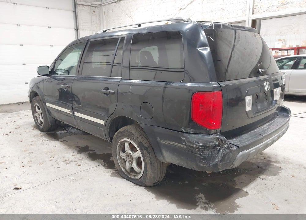 2005 HONDA PILOT EX-L VIN: 2HKYF18695H525472