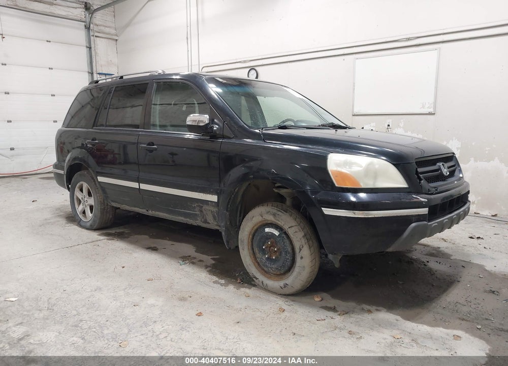 2005 HONDA PILOT EX-L VIN: 2HKYF18695H525472