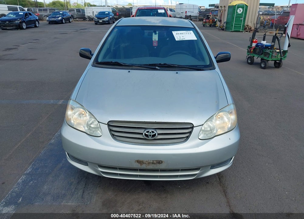 2004 TOYOTA COROLLA CE VIN: 1NXBR32E74Z296377
