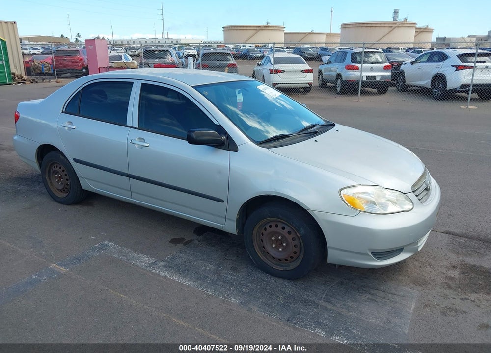 2004 TOYOTA COROLLA CE VIN: 1NXBR32E74Z296377