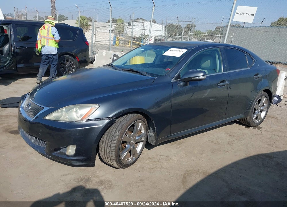 2009 LEXUS IS 250 VIN: JTHBK262395102897