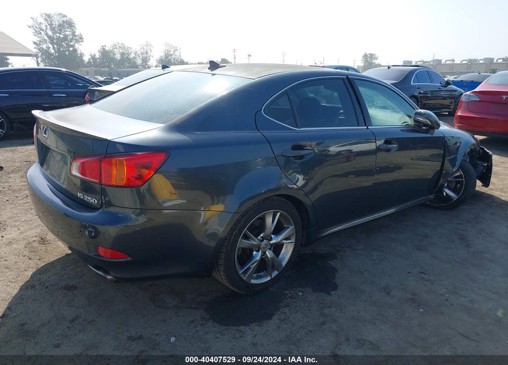 2009 LEXUS IS 250 VIN: JTHBK262395102897