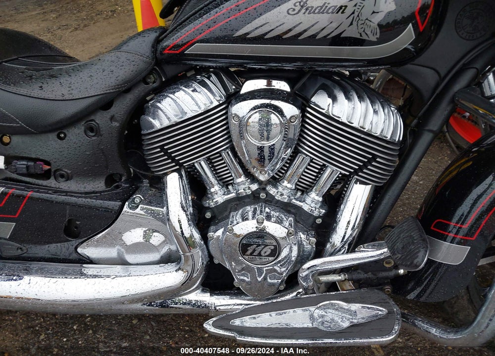 2018 INDIAN MOTORCYCLE CO. CHIEFTAIN LIMITED VIN: 56KTCAAA4J3358519