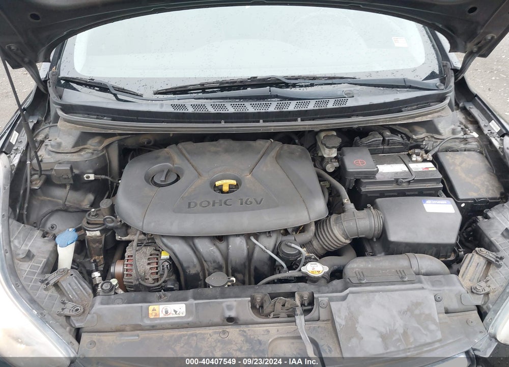2012 HYUNDAI ELANTRA GLS (ULSAN PLANT) VIN: KMHDH4AE8CU236920