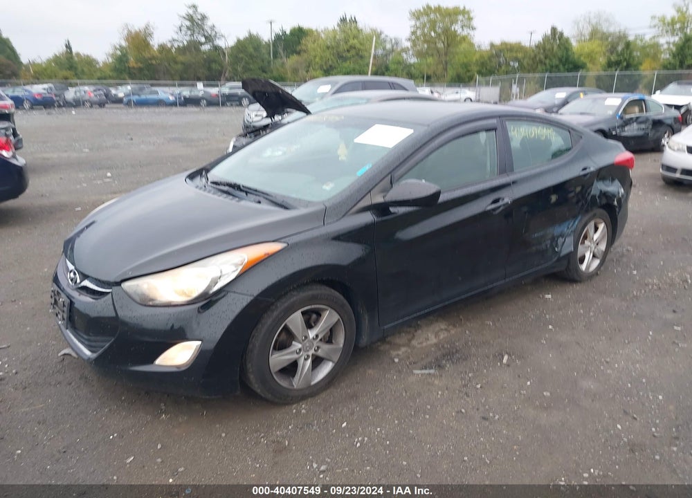 2012 HYUNDAI ELANTRA GLS (ULSAN PLANT) VIN: KMHDH4AE8CU236920