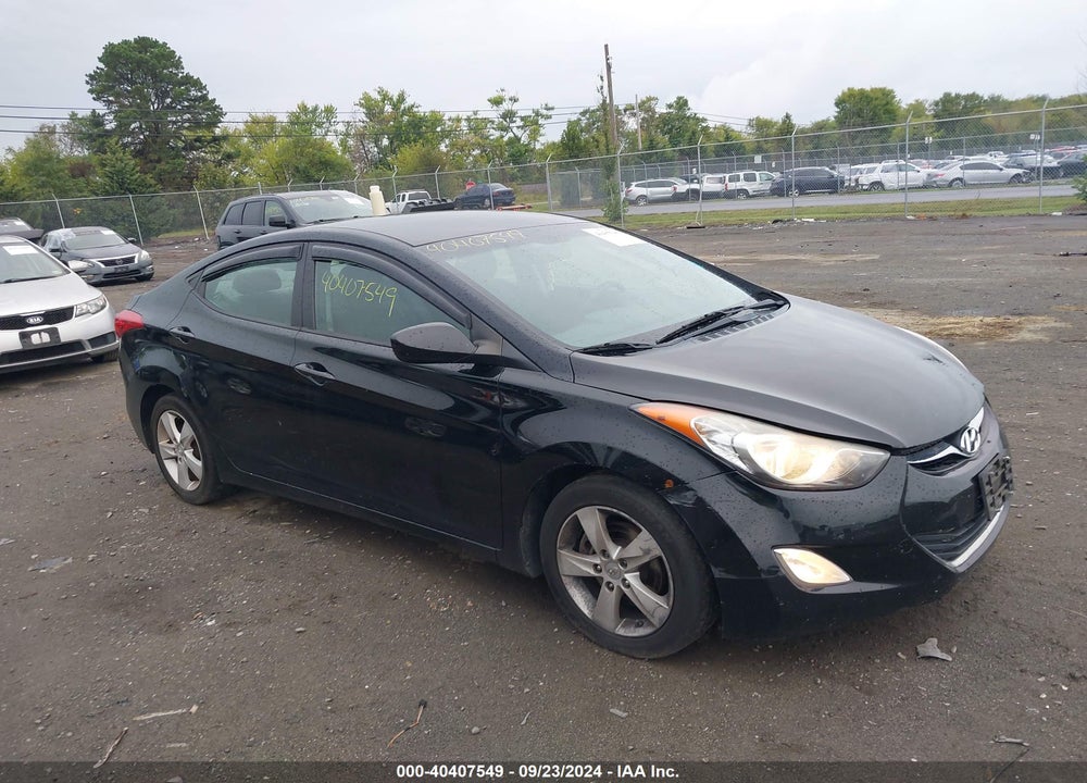 2012 HYUNDAI ELANTRA GLS (ULSAN PLANT) VIN: KMHDH4AE8CU236920
