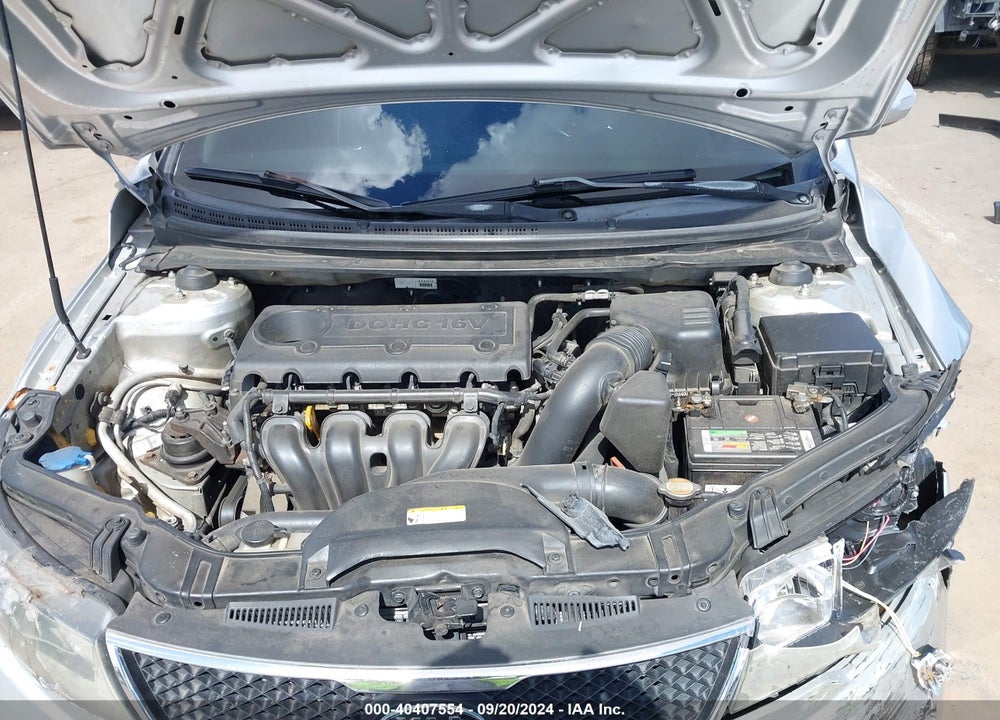 2010 KIA FORTE EX VIN: KNAFU4A20A5809389