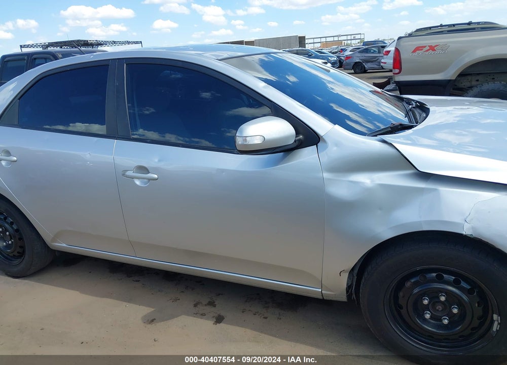 2010 KIA FORTE EX VIN: KNAFU4A20A5809389