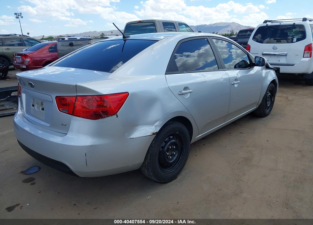 2010 KIA FORTE EX VIN: KNAFU4A20A5809389
