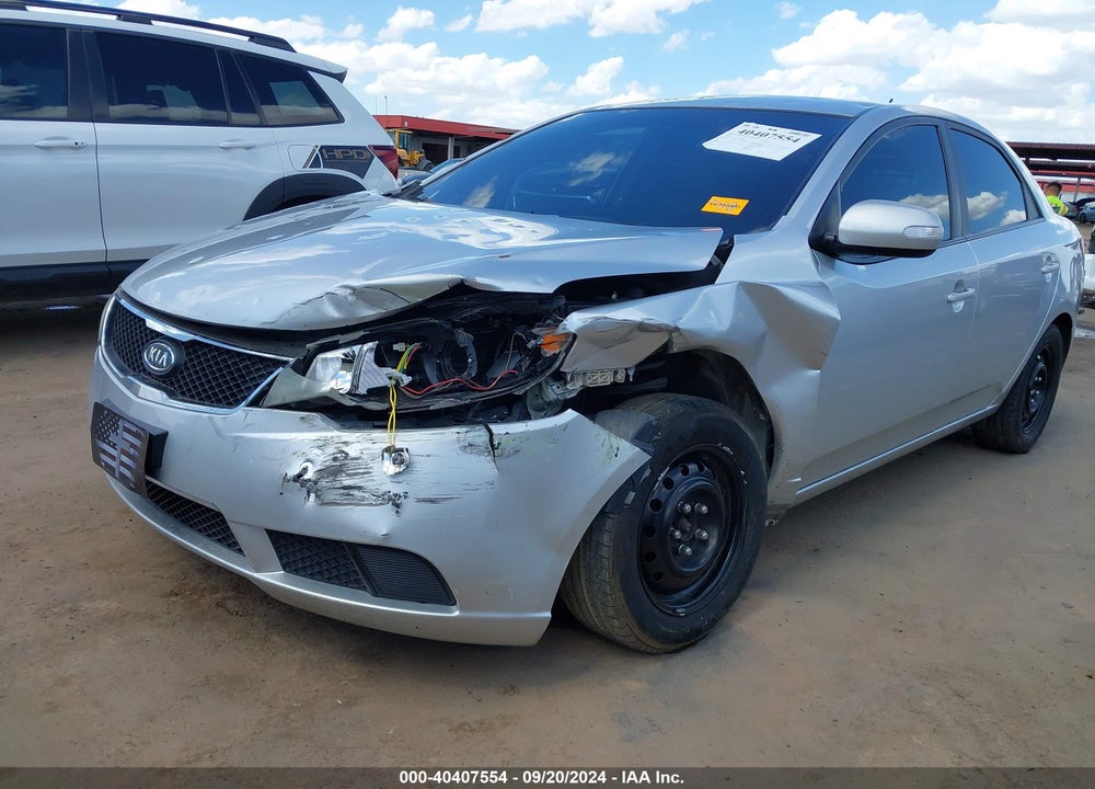 2010 KIA FORTE EX VIN: KNAFU4A20A5809389