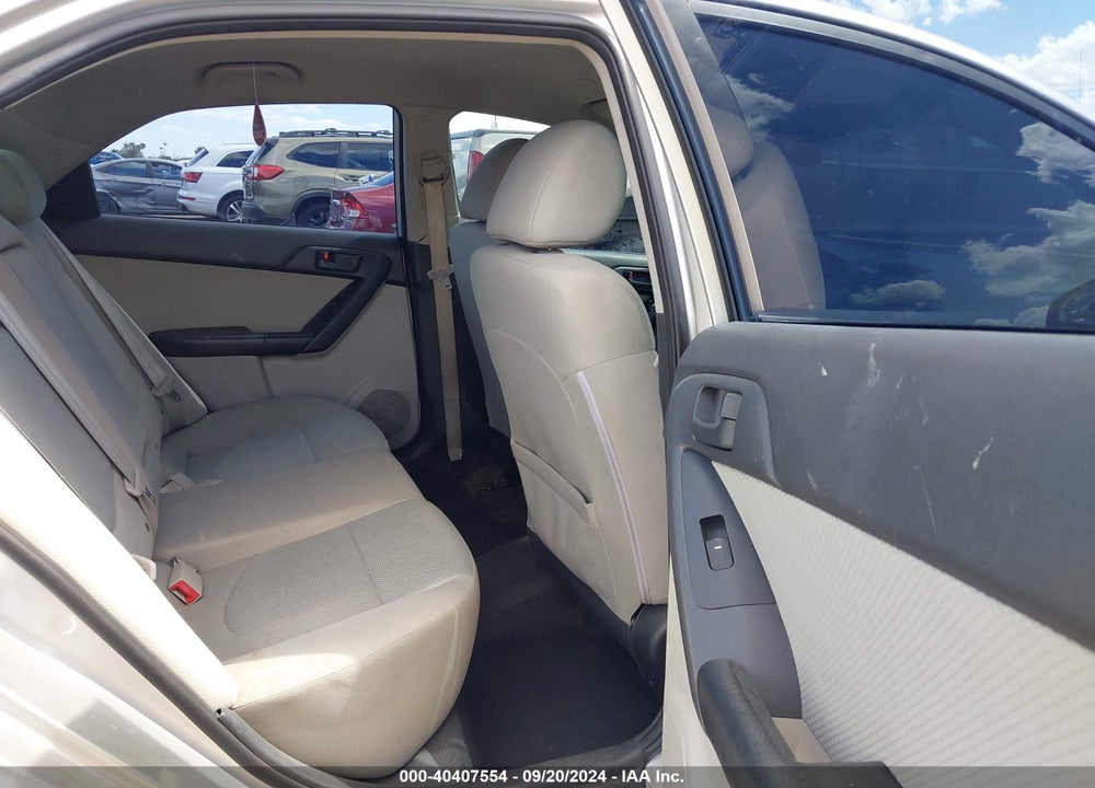 2010 KIA FORTE EX VIN: KNAFU4A20A5809389