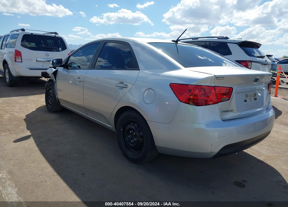2010 KIA FORTE EX VIN: KNAFU4A20A5809389