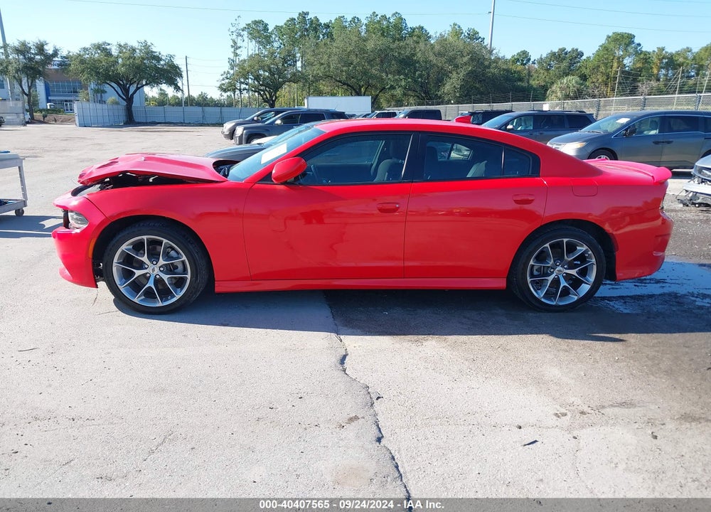 2022 DODGE CHARGER GT RWD VIN: 2C3CDXHG7NH182881