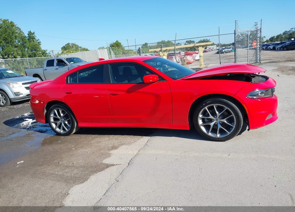 2022 DODGE CHARGER GT RWD VIN: 2C3CDXHG7NH182881