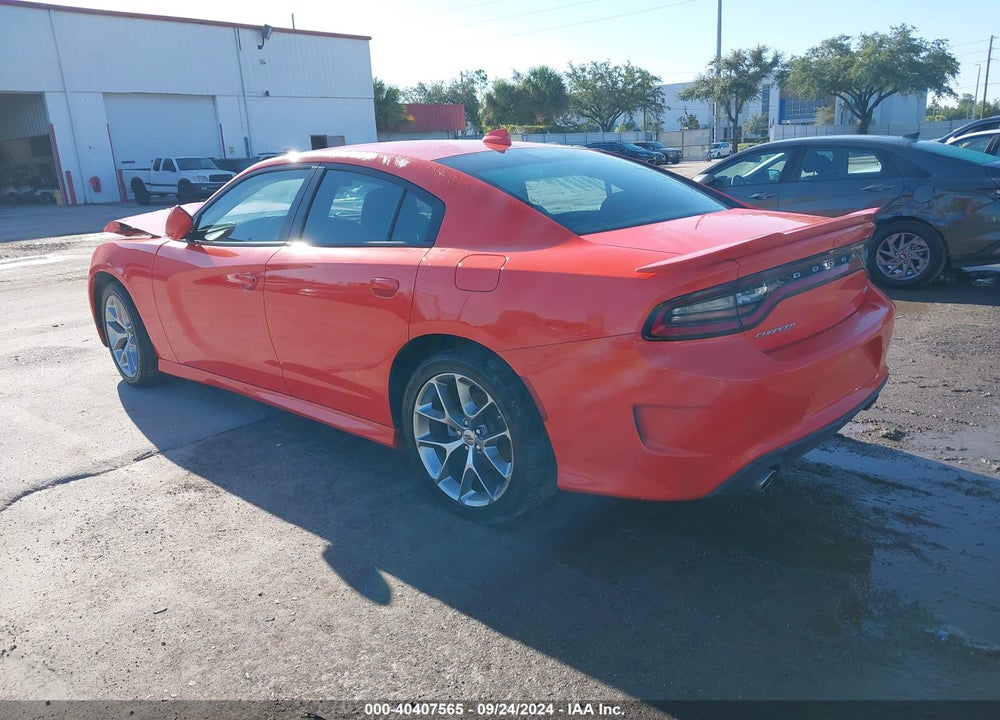 2022 DODGE CHARGER GT RWD VIN: 2C3CDXHG7NH182881