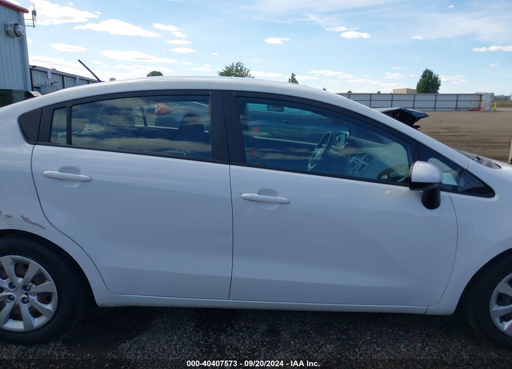 2013 KIA RIO EX VIN: KNADN4A33D6213771