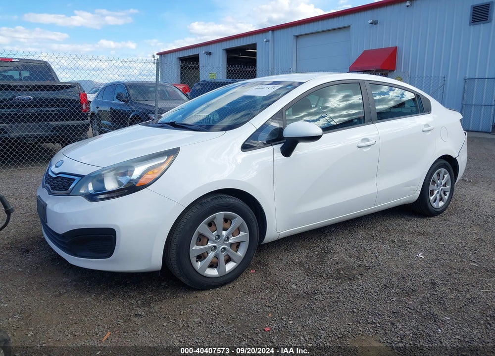 2013 KIA RIO EX VIN: KNADN4A33D6213771