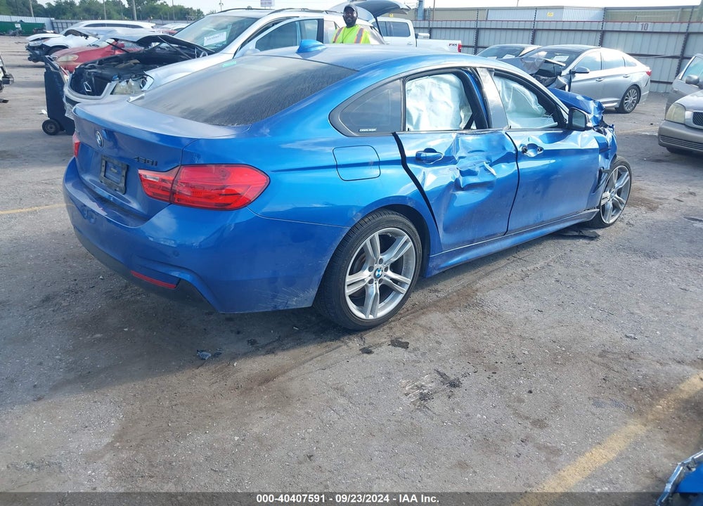 2017 BMW 430I GRAN COUPE XDRIVE VIN: WBA4F9C38HG812978
