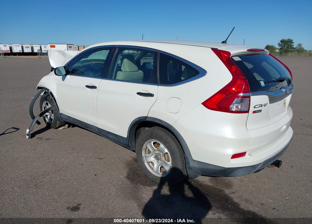 2016 HONDA CR-V LX VIN: 5J6RM4H33GL123585