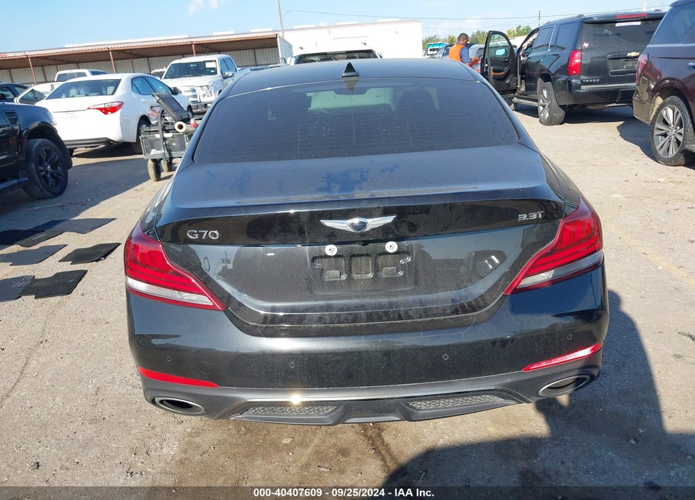 2019 GENESIS G70 VIN: KMTG34LE1KU024907
