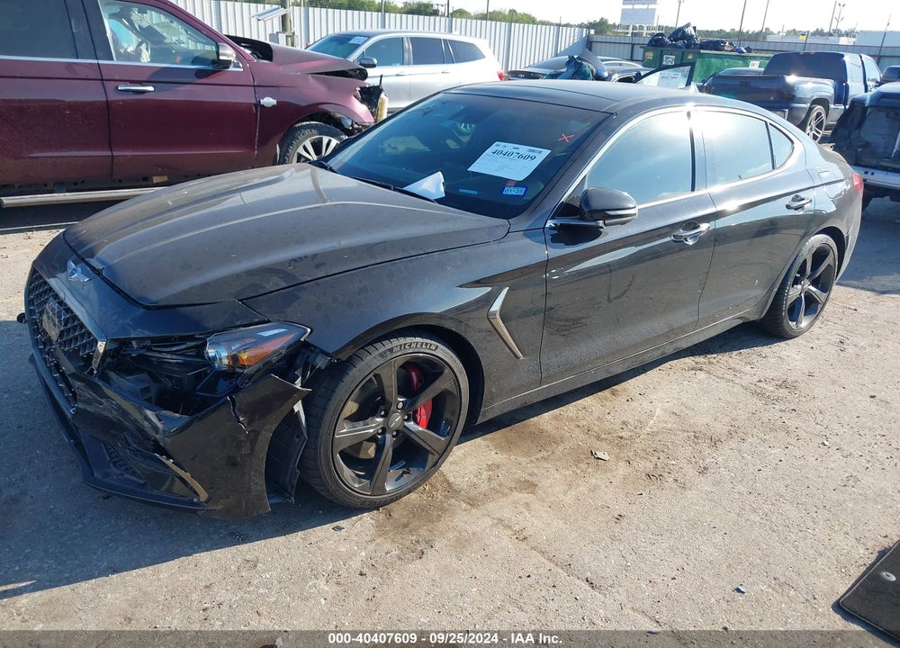 2019 GENESIS G70 VIN: KMTG34LE1KU024907