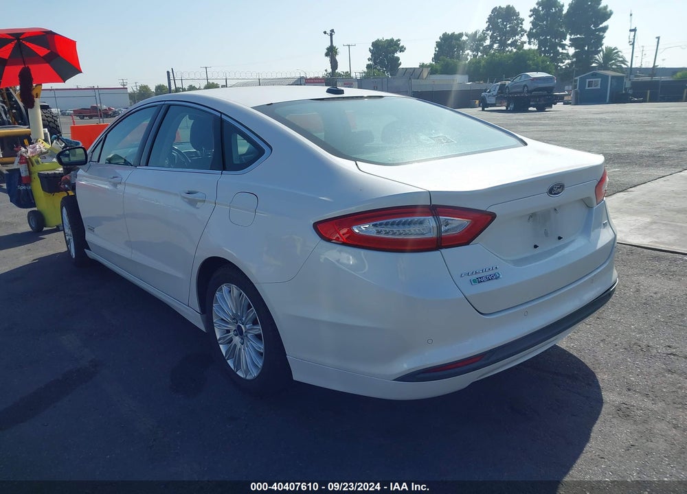 2013 FORD FUSION ENERGI SE LUXURY VIN: 3FA6P0PU8DR351281