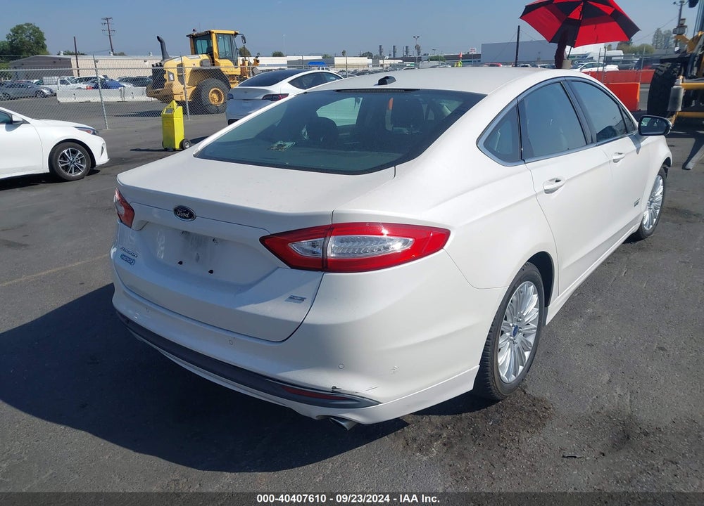 2013 FORD FUSION ENERGI SE LUXURY VIN: 3FA6P0PU8DR351281