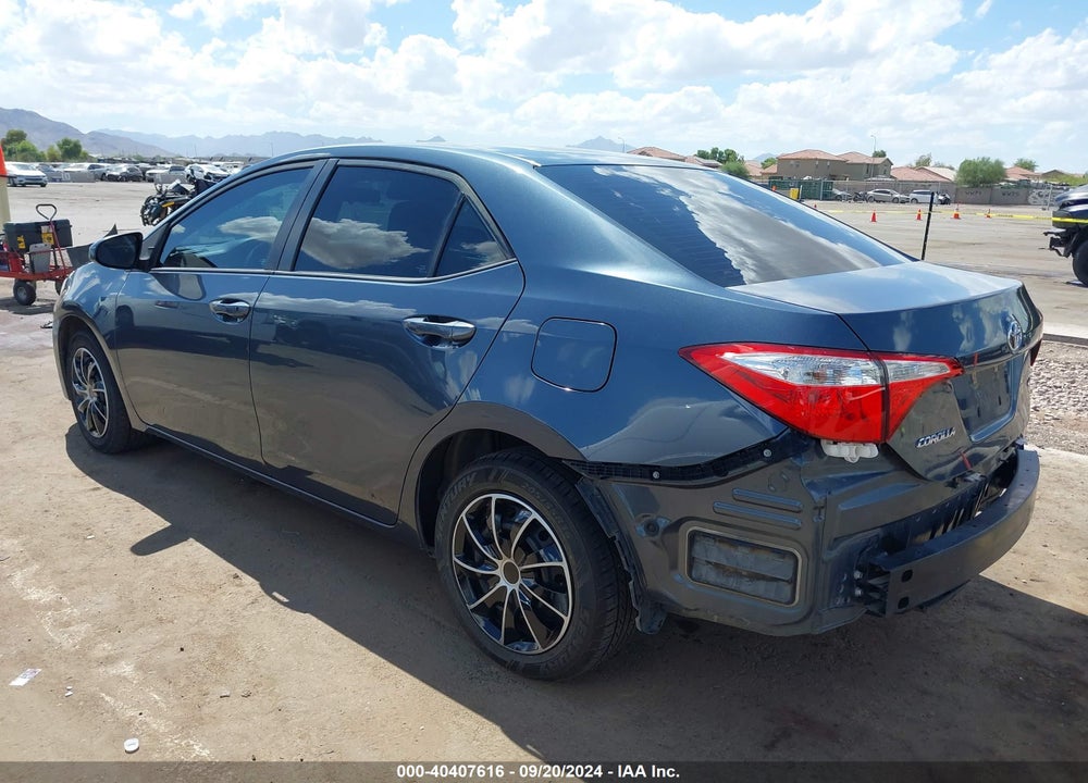2016 TOYOTA COROLLA LE VIN: 2T1BURHE9GC707678