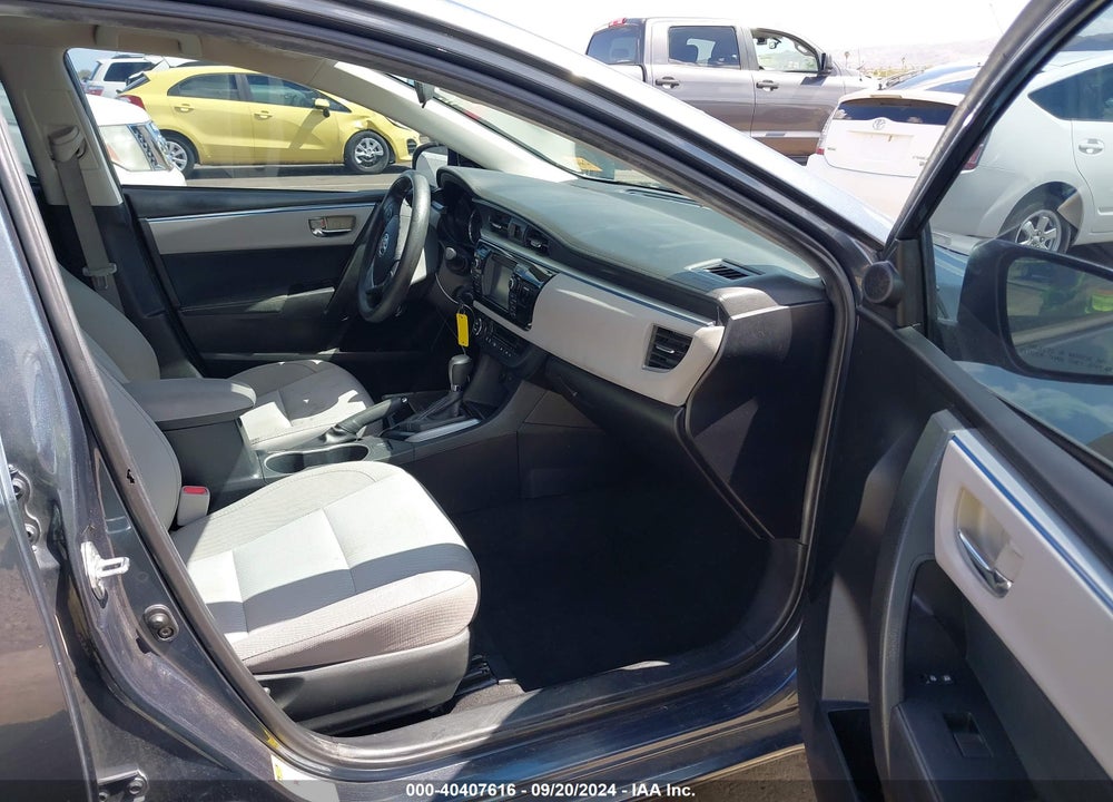 2016 TOYOTA COROLLA LE VIN: 2T1BURHE9GC707678