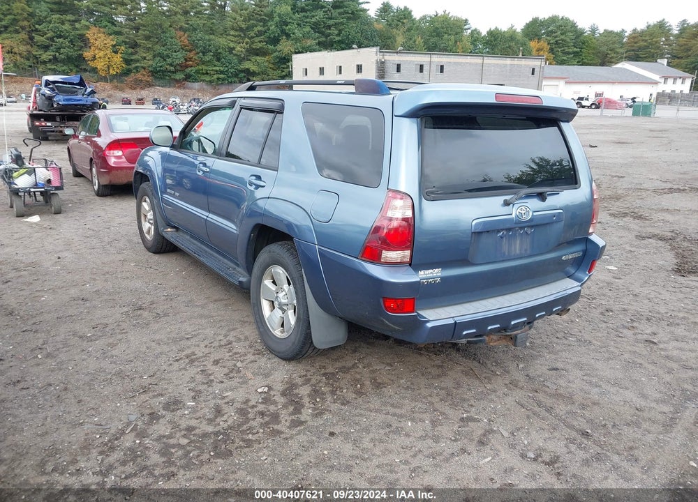 2005 TOYOTA 4RUNNER LIMITED V8 VIN: JTEBT17R958027745