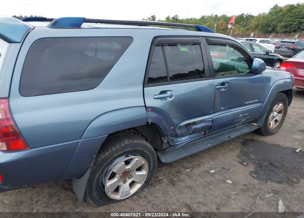 2005 TOYOTA 4RUNNER LIMITED V8 VIN: JTEBT17R958027745