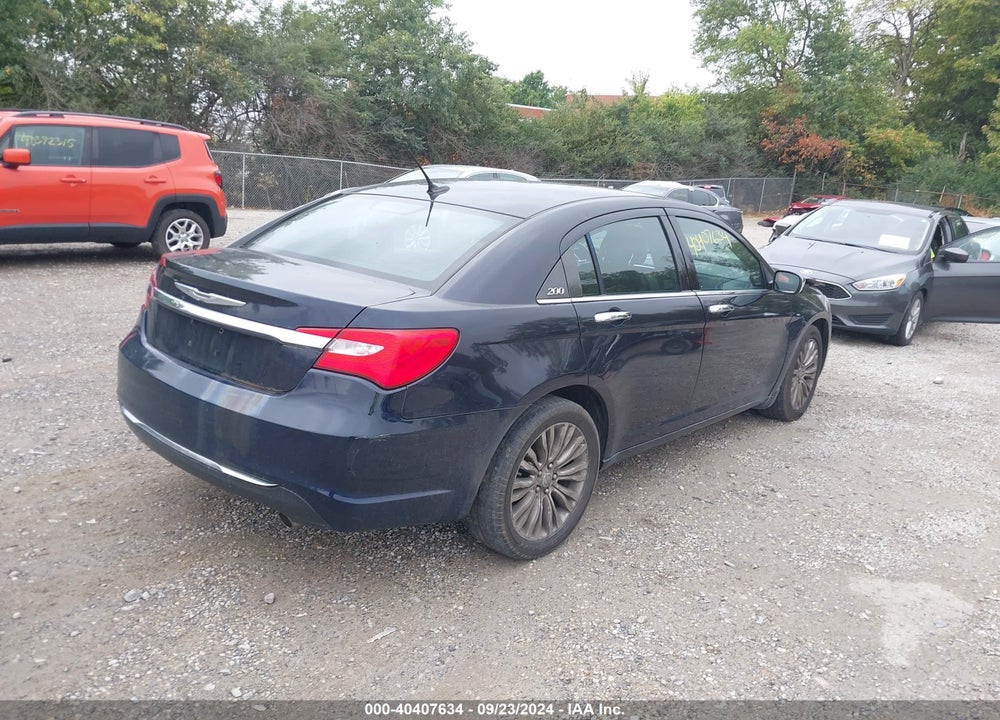 2012 CHRYSLER 200 LIMITED VIN: 1C3CCBCG6CN295173