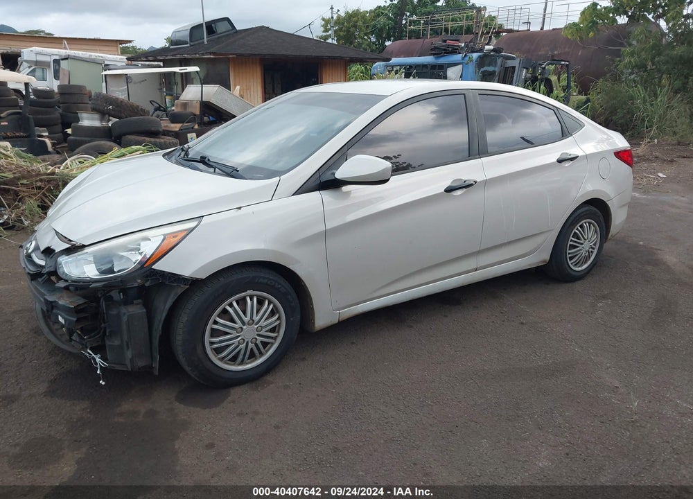 2015 HYUNDAI ACCENT GLS VIN: KMHCT4AE2FU939394