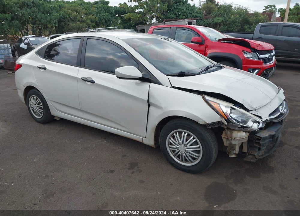 2015 HYUNDAI ACCENT GLS VIN: KMHCT4AE2FU939394