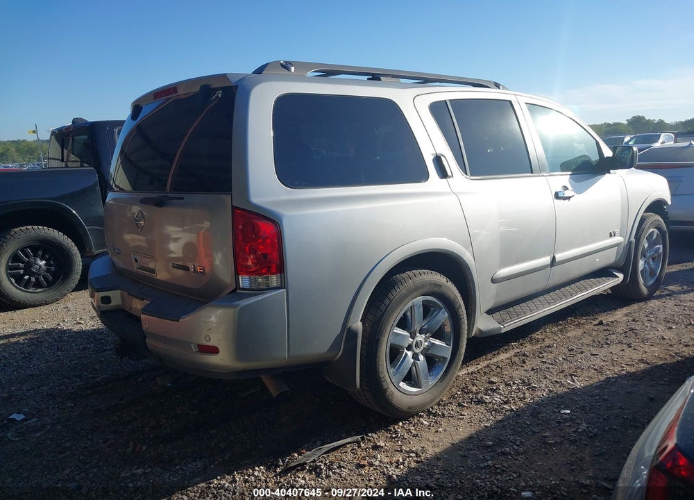 2009 NISSAN ARMADA LE VIN: 5N1BA08C29N606268