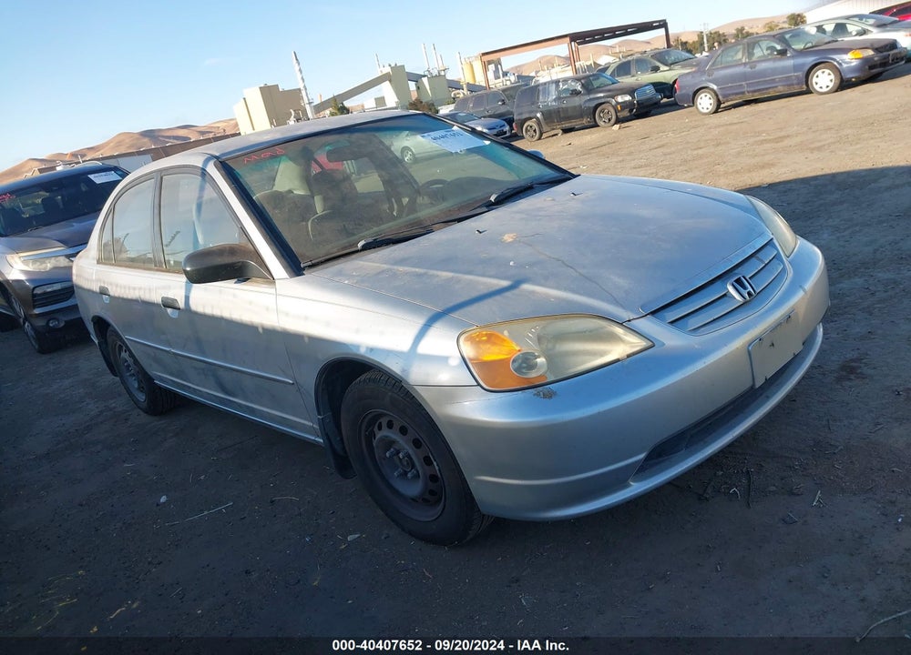 2001 HONDA CIVIC LX VIN: 2HGES16501H615414
