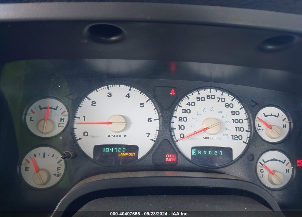 2005 DODGE RAM 1500 SLT/LARAMIE VIN: 1D7HA18D45S215685