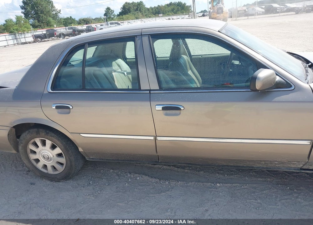 2005 MERCURY GRAND MARQUIS LS/LSE VIN: 2MEFM75W25X629738