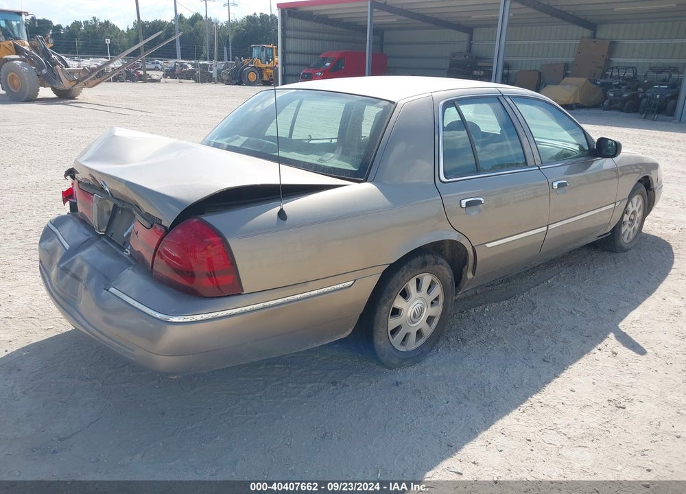 2005 MERCURY GRAND MARQUIS LS/LSE VIN: 2MEFM75W25X629738