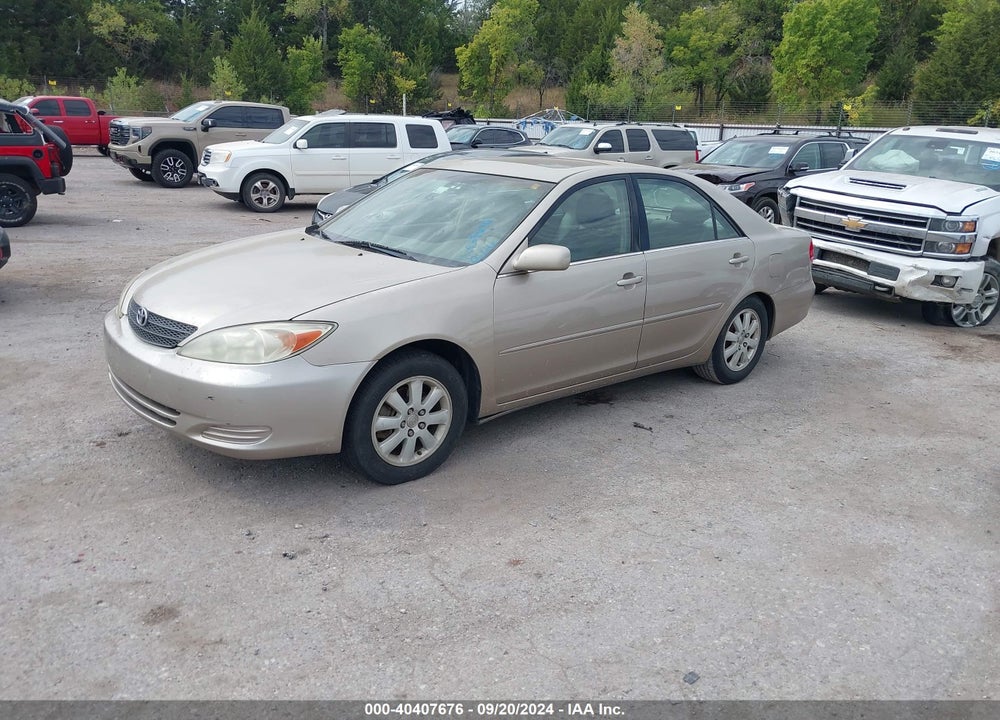 2002 TOYOTA CAMRY XLE V6 VIN: 4T1BF32K02U539040