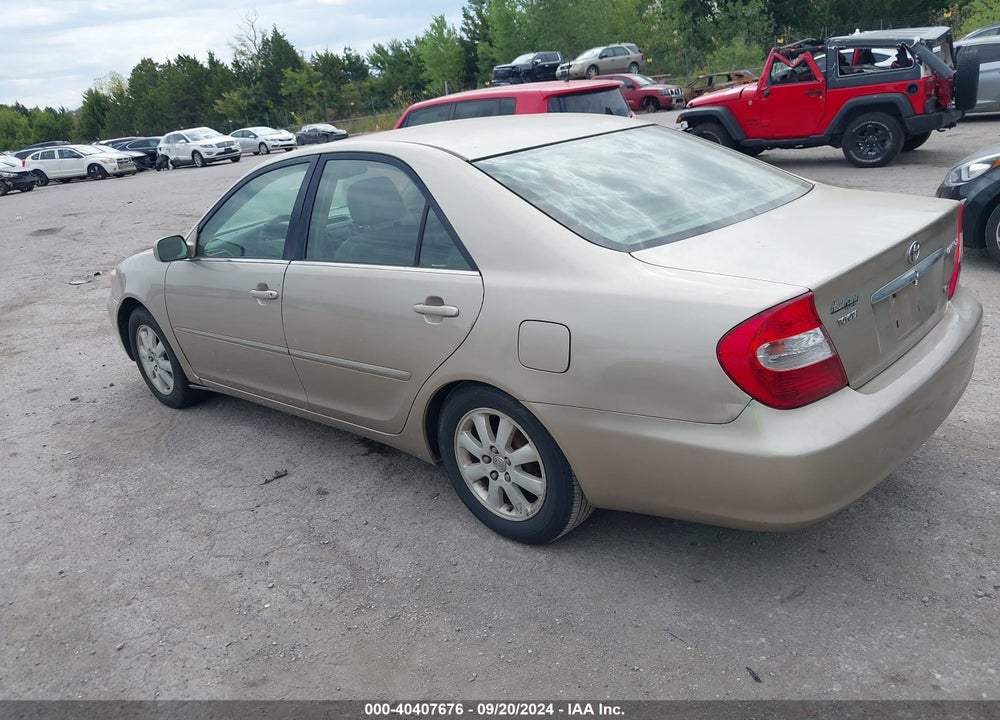 2002 TOYOTA CAMRY XLE V6 VIN: 4T1BF32K02U539040