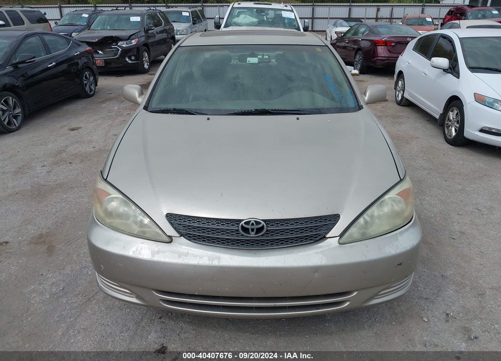 2002 TOYOTA CAMRY XLE V6 VIN: 4T1BF32K02U539040